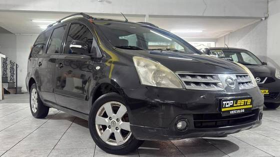 NISSAN GRAND LIVINA 1.8 SL 16V FLEX 4P AUTOMÁTICO